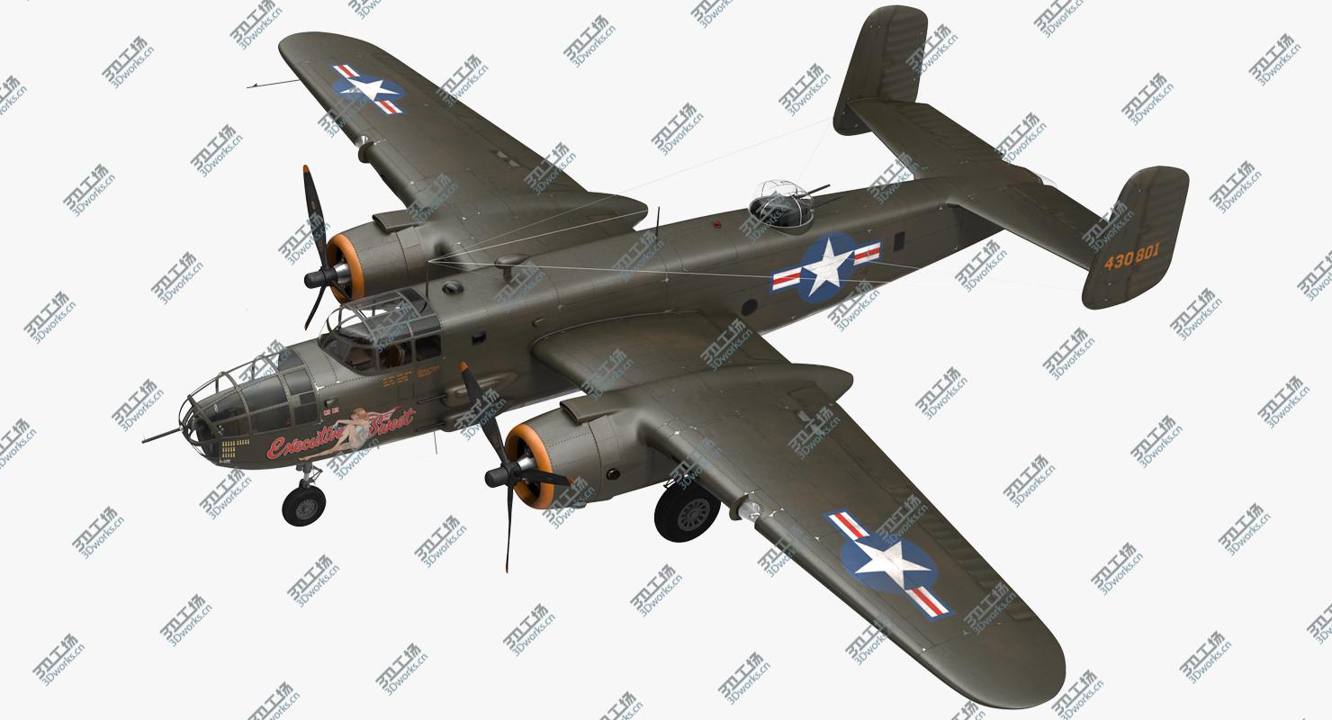images/goods_img/202104021/3D B-25 Mitchell US Medium Bomber model/2.jpg